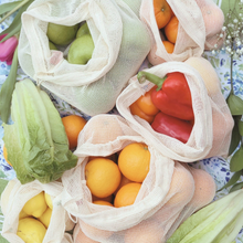 Load image into Gallery viewer, Large - Organic Cotton Produce Bag