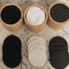Load image into Gallery viewer, Reusable Cotton Rounds & Travel Case