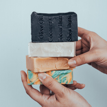 Load image into Gallery viewer, Activated Charcoal Face Cleansing Bar - Royal Pumpkin